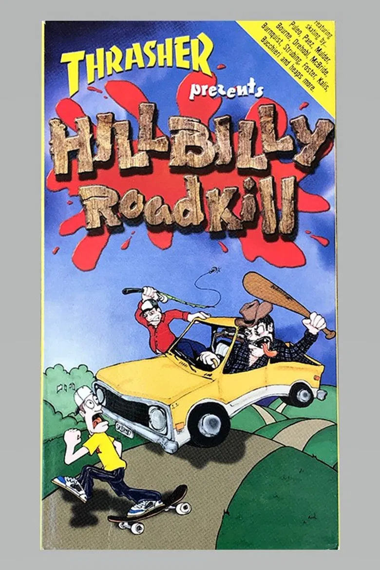 Thrasher - Hillbilly Roadkill poster background