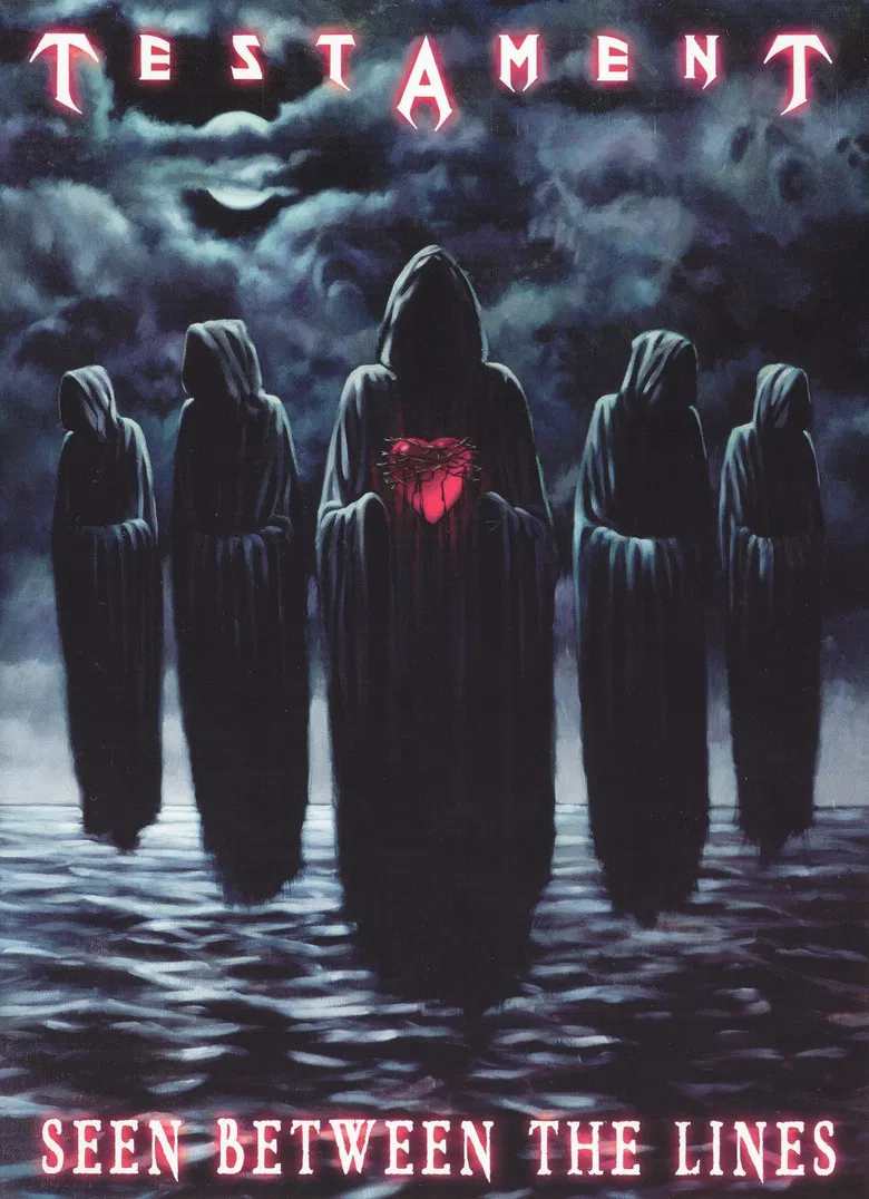 Testament: Seen Between the Lines poster background