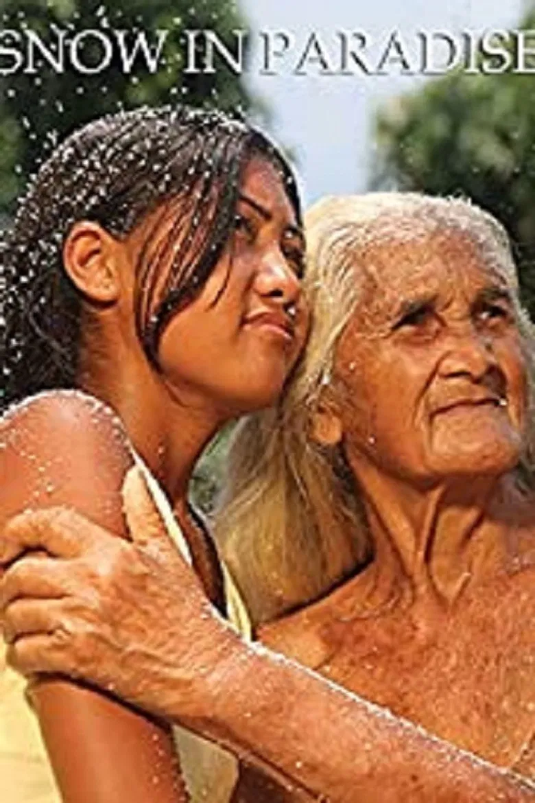 Snow in Paradise poster background