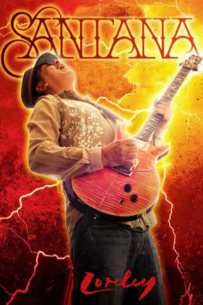 Santana  - St. Goarshausen, Germany poster background