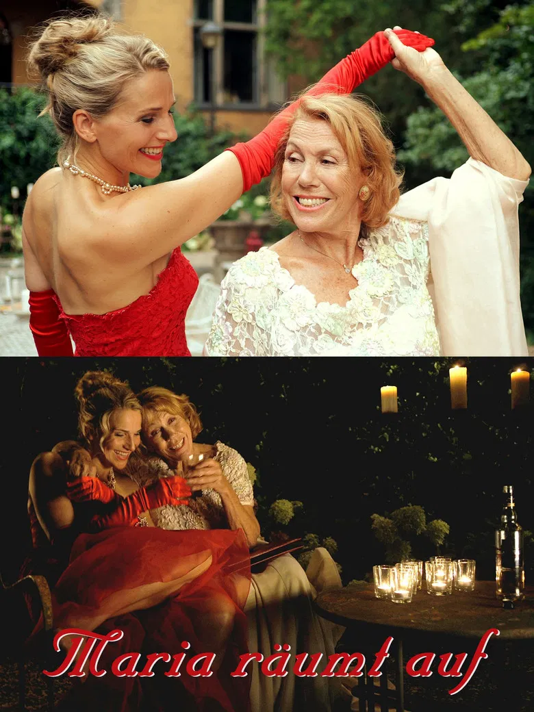 Marie räumt auf poster background