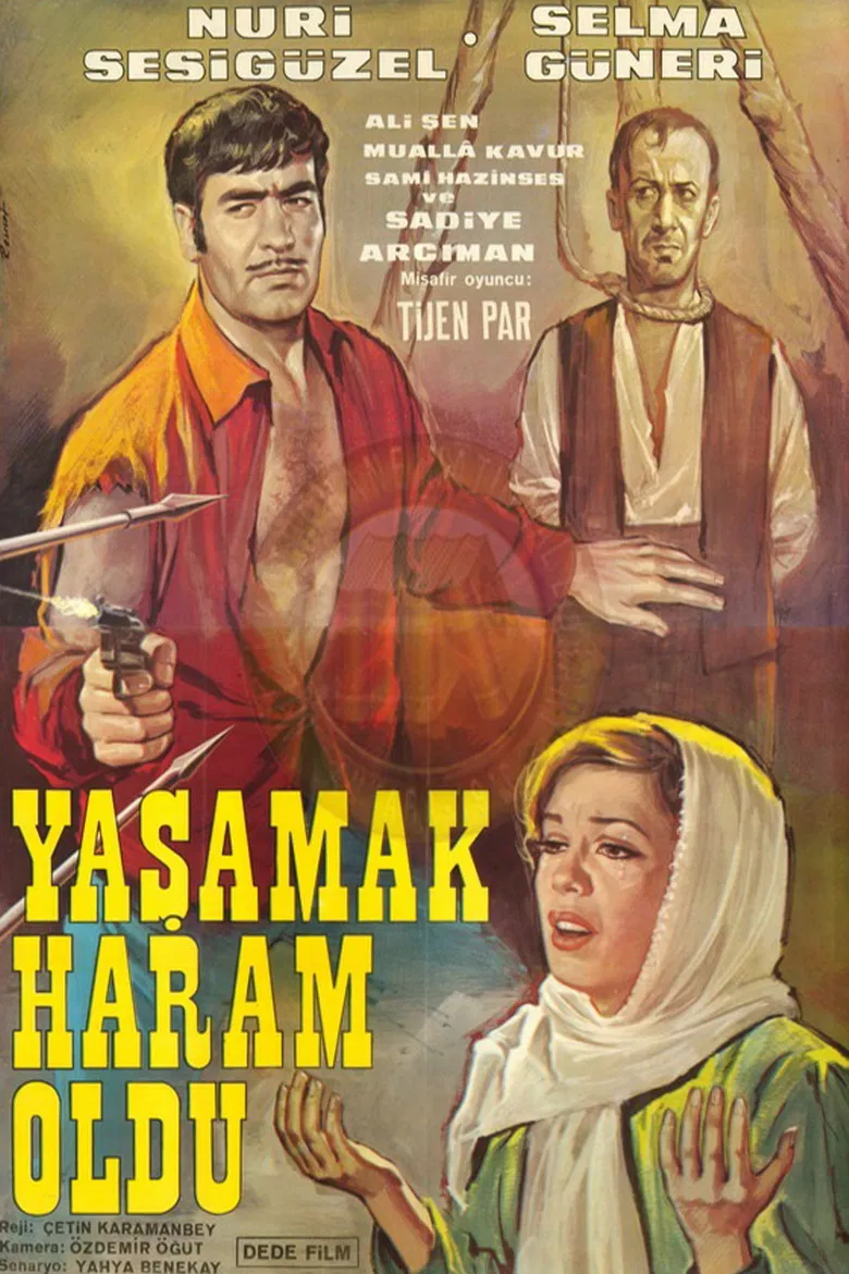 Yaşamak Haram Oldu poster background