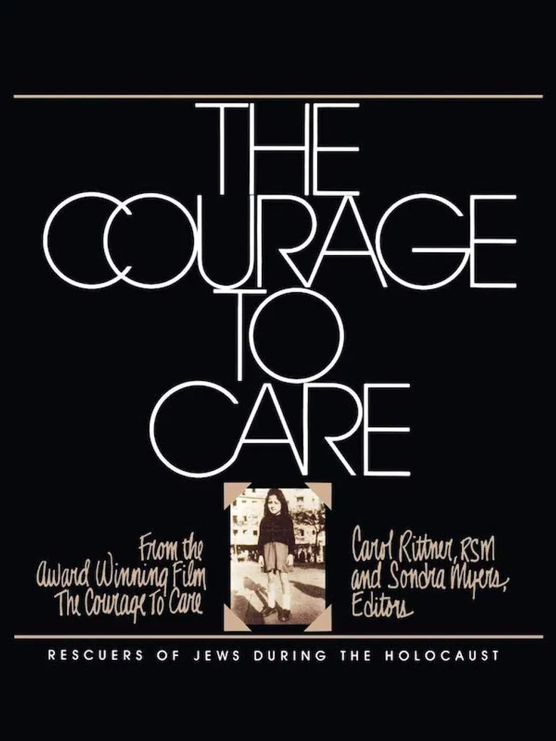 The Courage to Care poster background