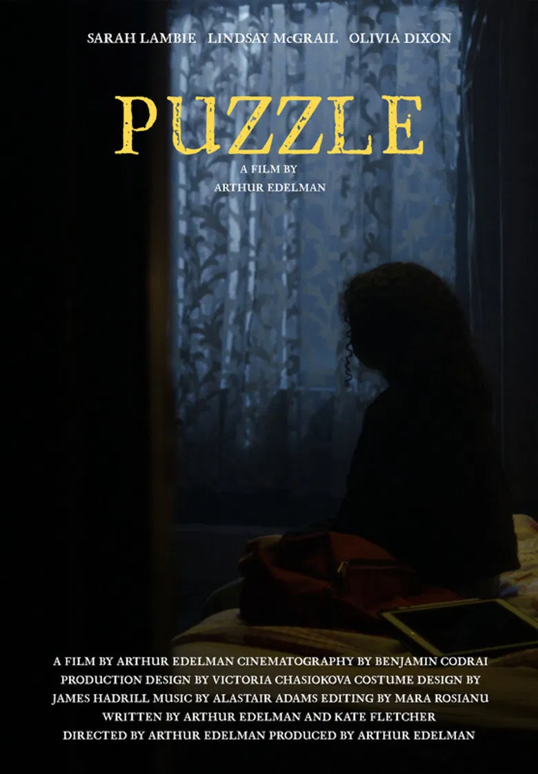 Puzzle poster background