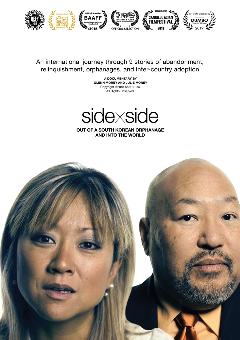 Side by Side: Out of a Korean Orphanage and Into the World poster background