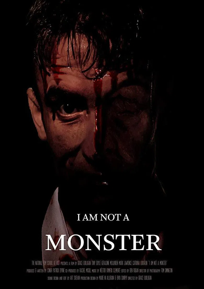 I Am Not a Monster poster background