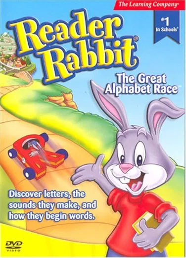 Reader Rabbit: The Great Alphabet Race poster background