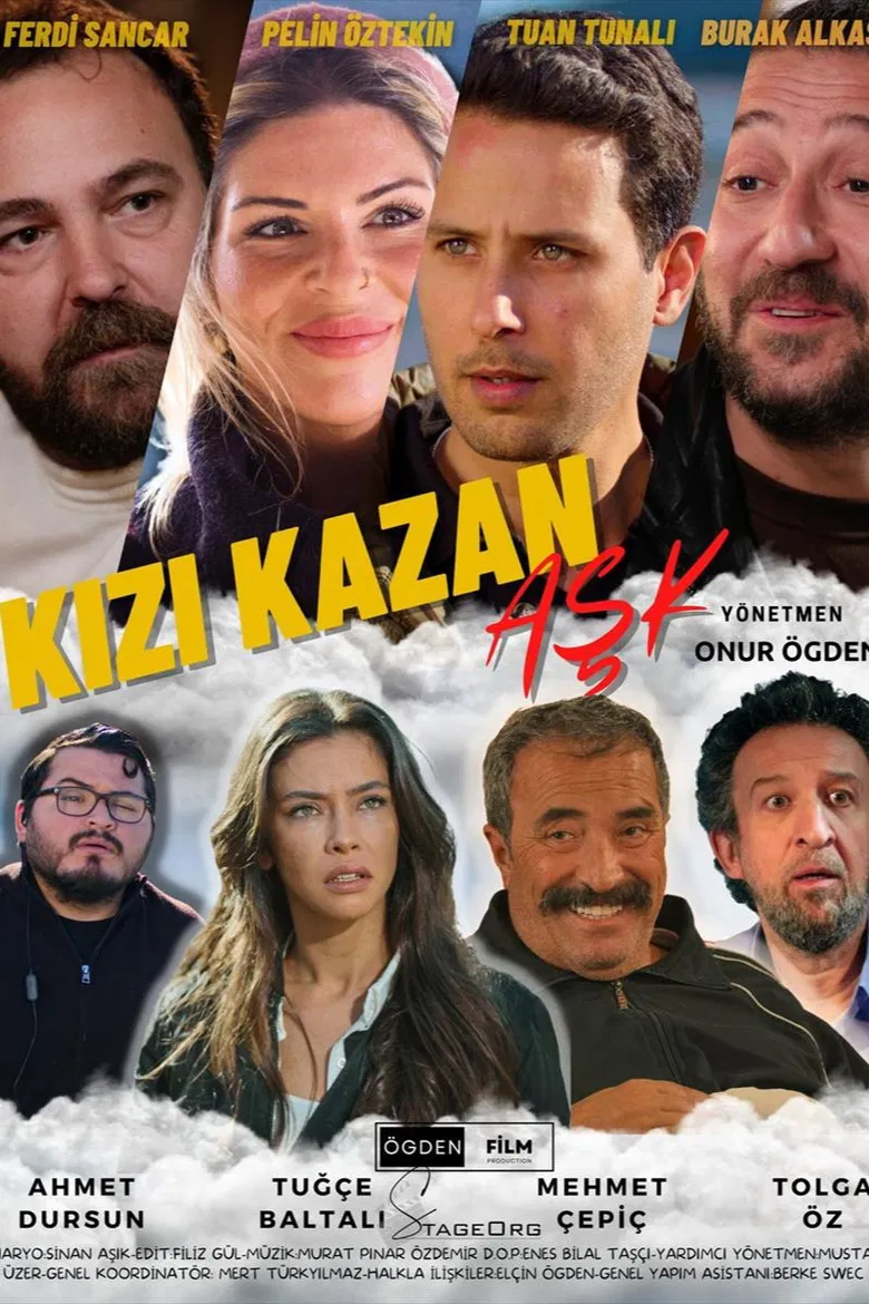 Kızı Kazan Aşk poster background
