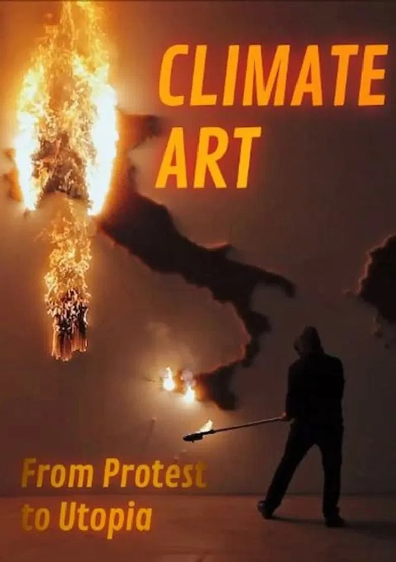 Climate Art - From Protest to Utopia poster background