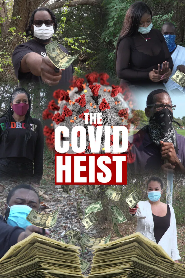 The Covid Heist poster background