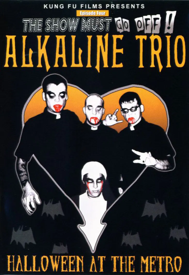 Alkaline Trio: Halloween at the Metro poster background