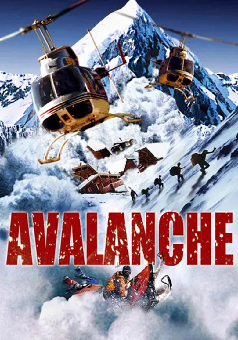 Avalanche poster background