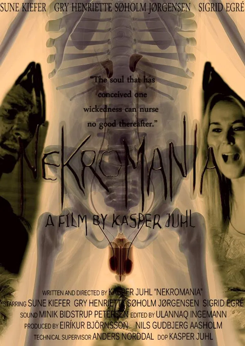 Nekromania poster background