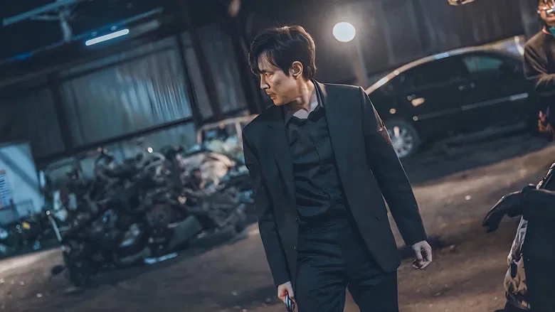 A tense moment of confrontation in the series