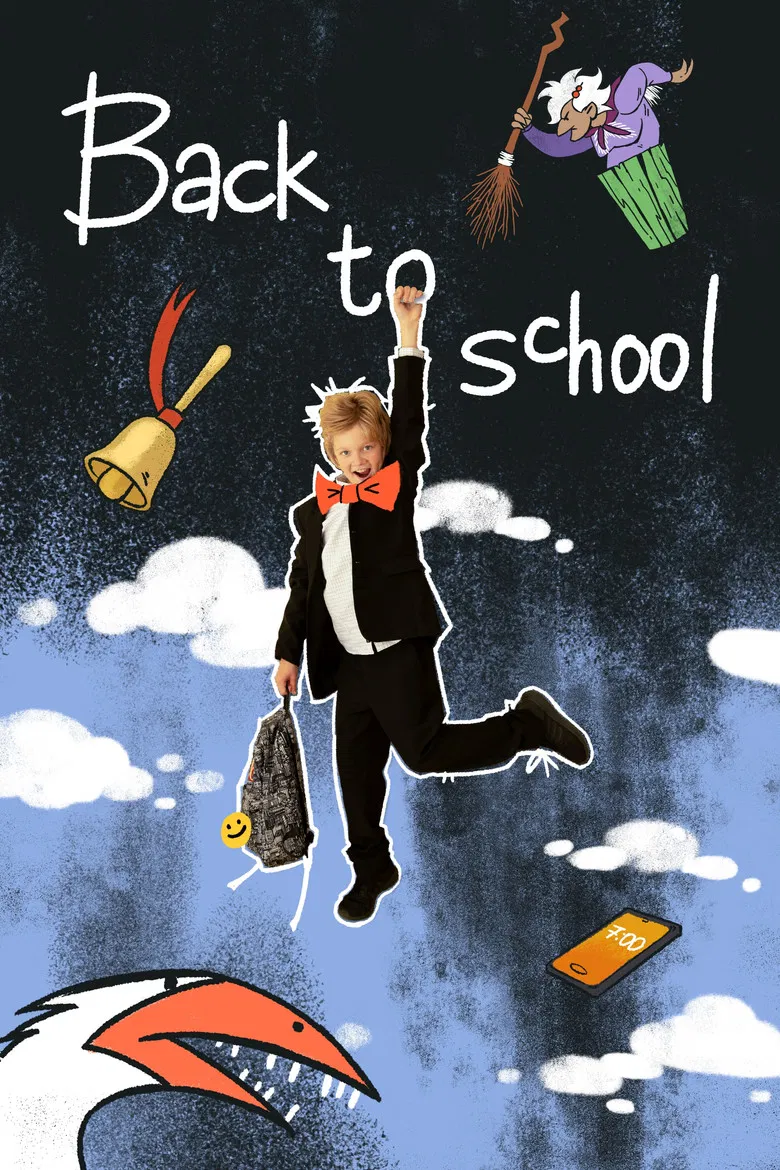 Back to school poster background