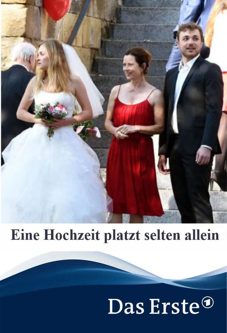 Eine Hochzeit platzt selten allein poster background