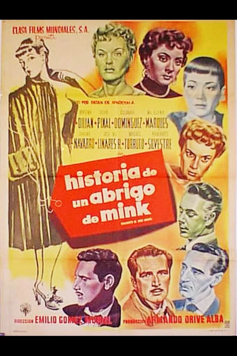 Historia de un abrigo de mink poster background