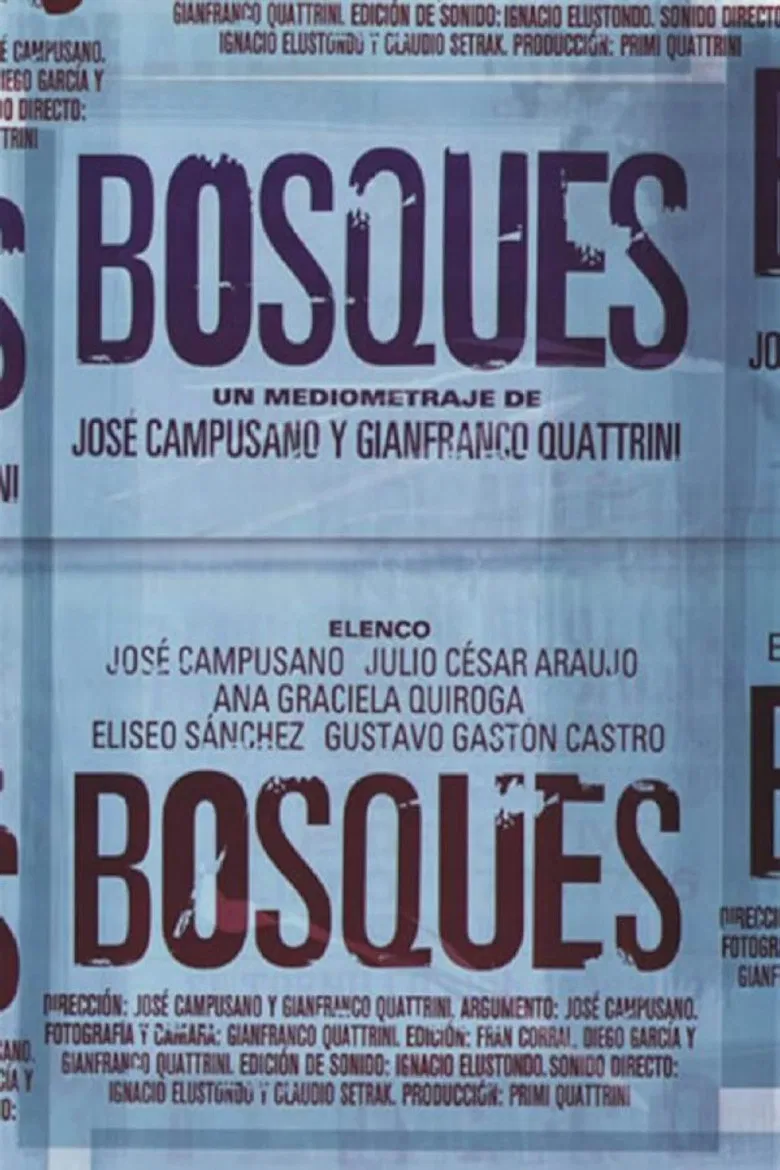 Bosques poster background