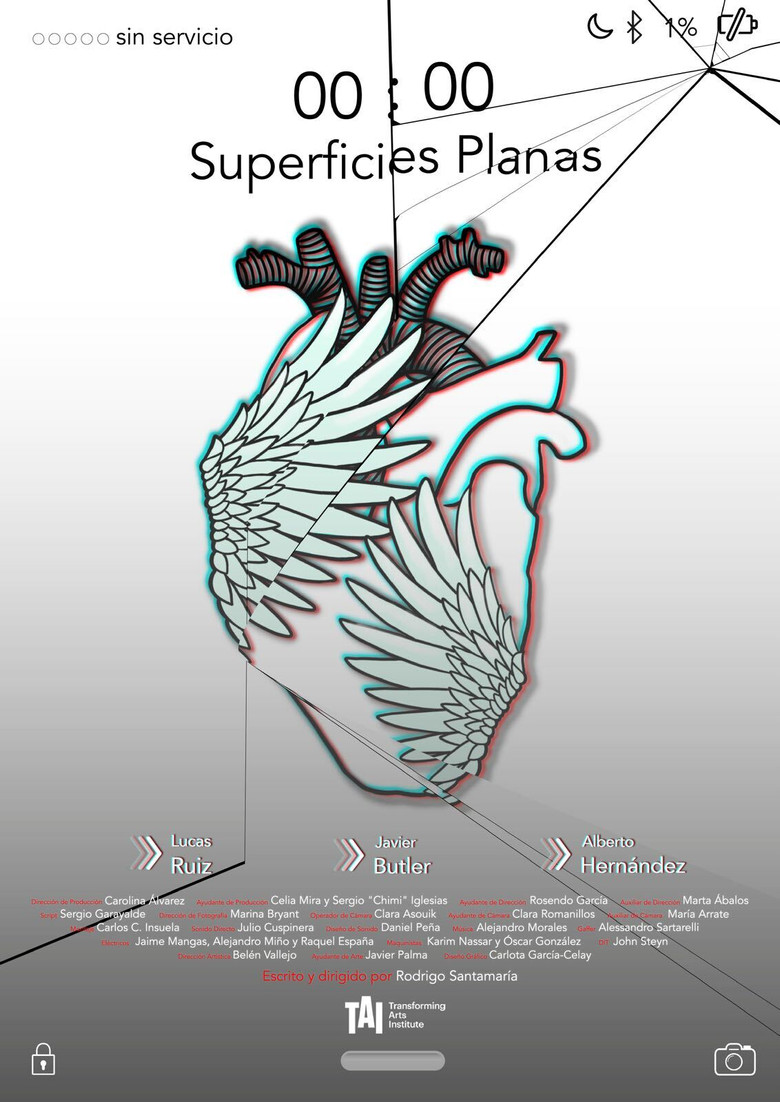 Superficies Planas poster background