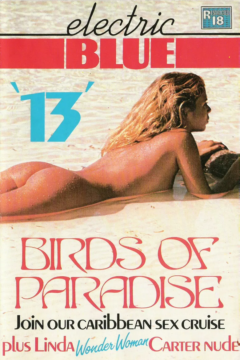 Electric Blue 13 poster background