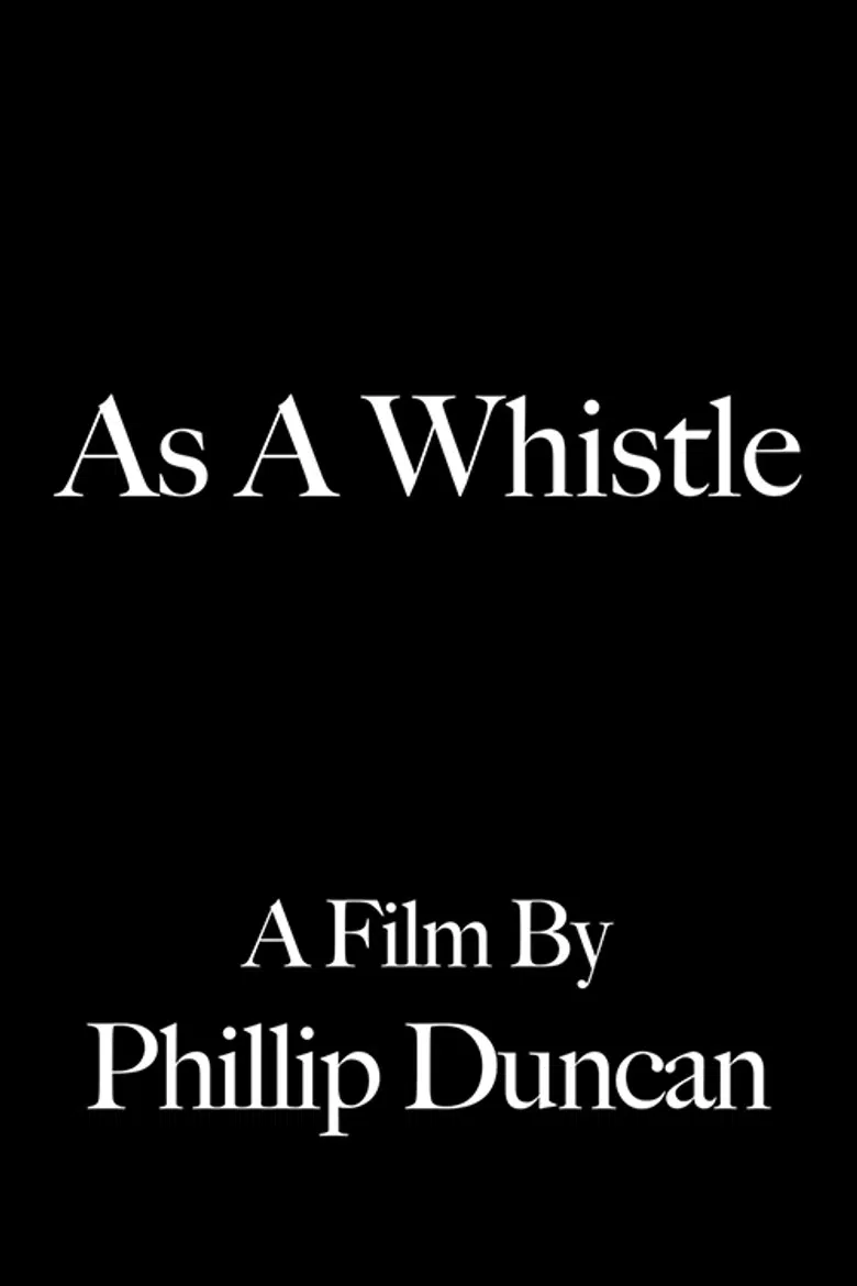 As a Whistle poster background