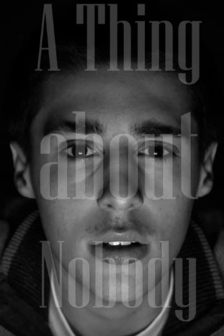 A THING ABOUT NOBODY poster background