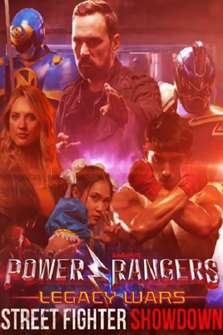 Power Rangers Legacy Wars: Street Fighter Showdown poster background