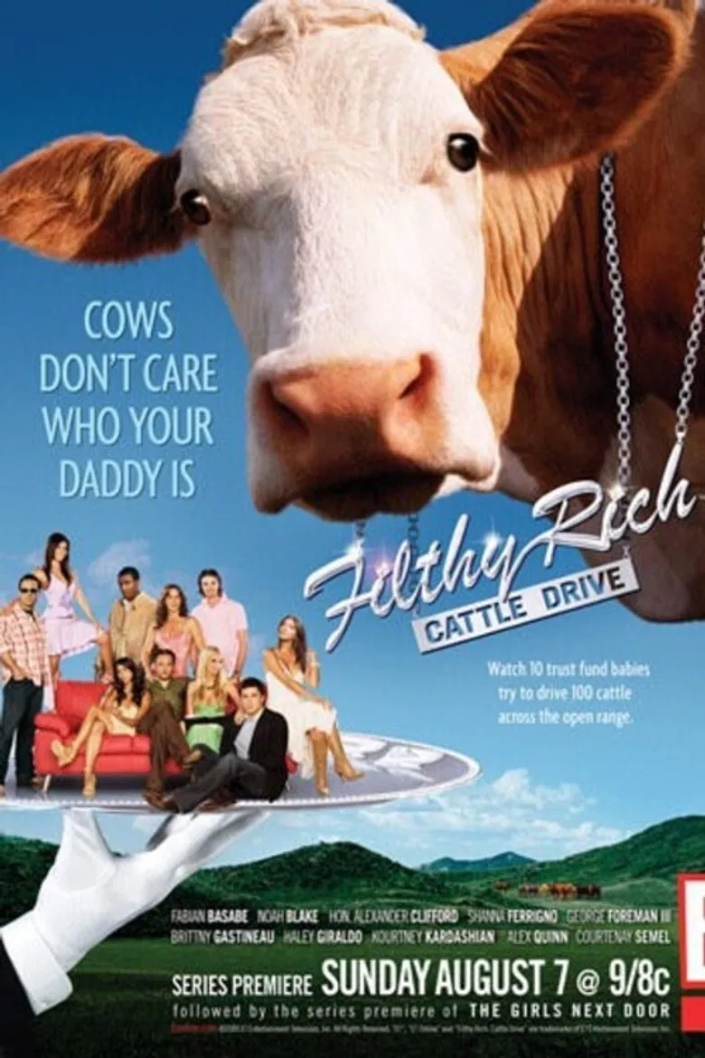 Filthy Rich: Cattle Drive poster background