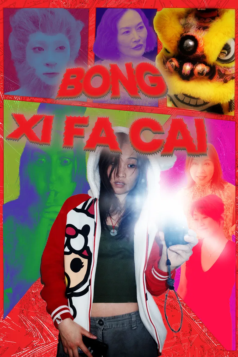 Bong Xi Fa Cai poster background