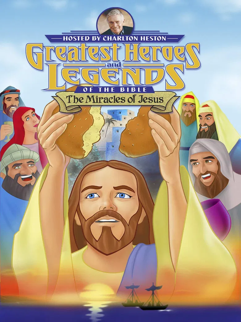 Greatest Heroes and Legends of The Bible: The Miracles of Jesus poster background