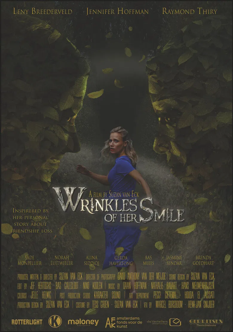 Wrinkles of Her Smile poster background