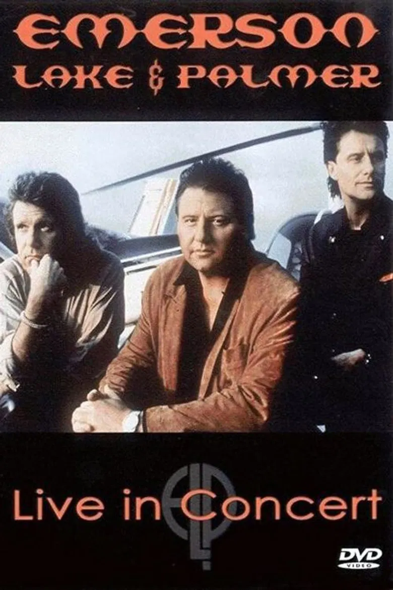 Emerson, Lake & Palmer: Live in Concert poster background