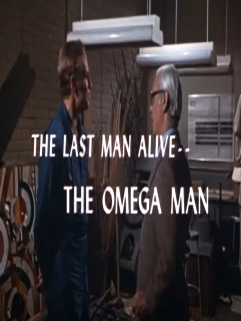 The Last Man Alive: The Omega Man poster background