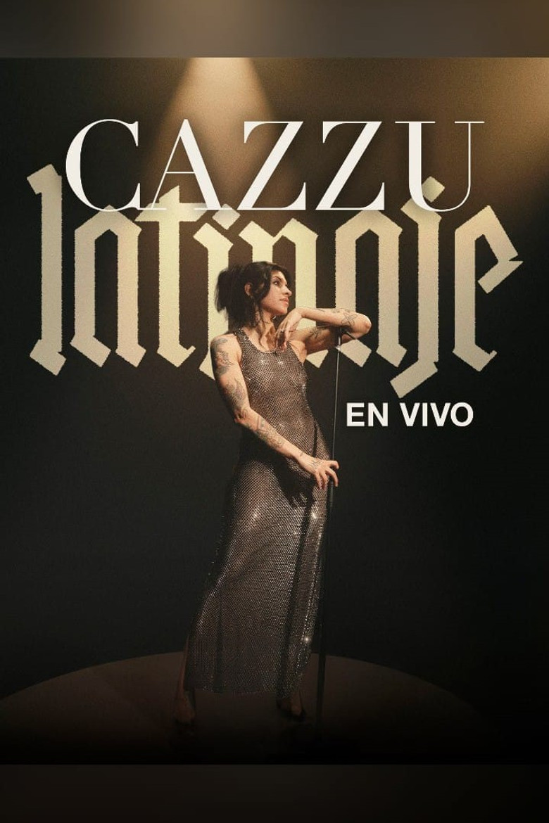 Cazzu - Latinaje Tour poster background