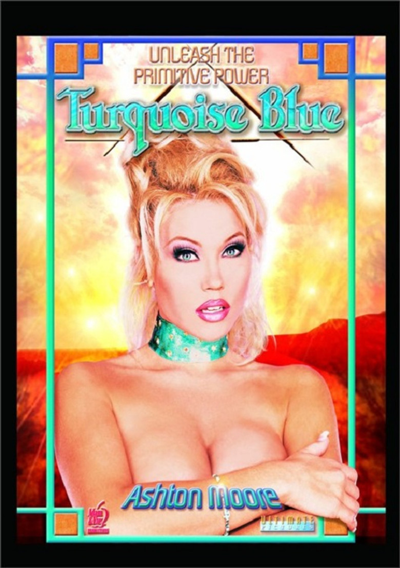 Turquoise Blue poster background