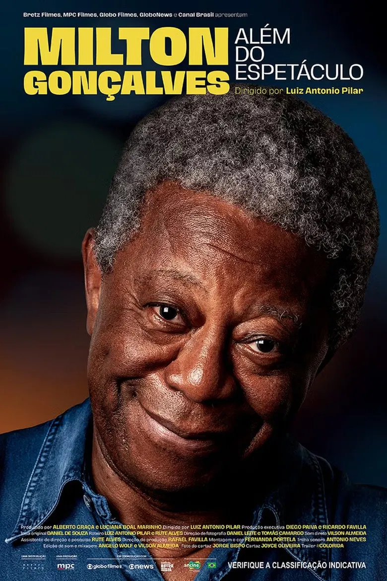 Milton Gonçalves, Além do Espetáculo poster background