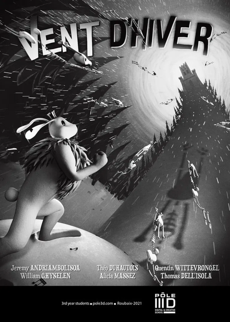 Winter Wind poster background