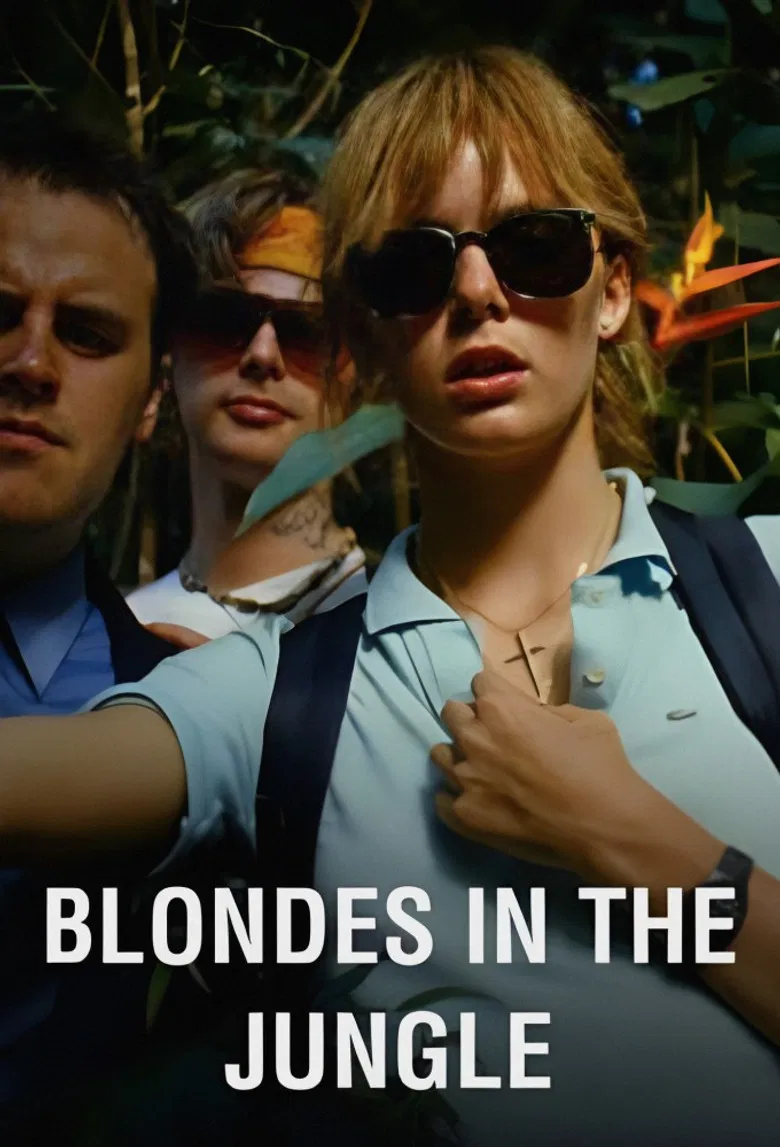 Blondes in the Jungle poster background
