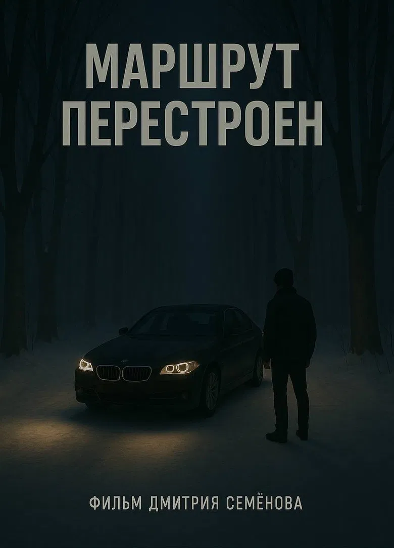 Маршрут перестроен poster background