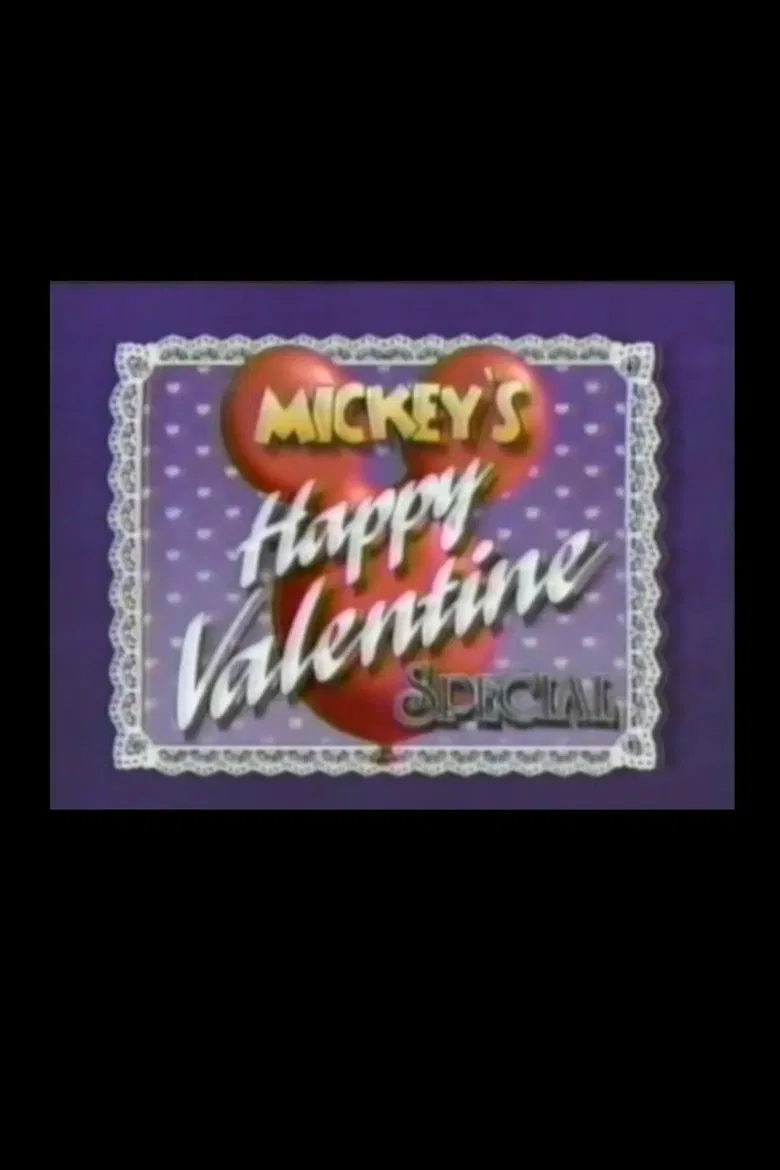 Mickey's Happy Valentine Special poster background