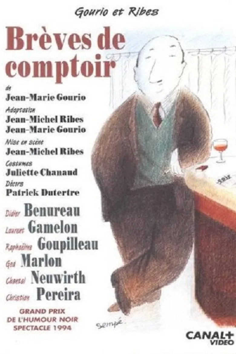 Brèves de comptoir poster background