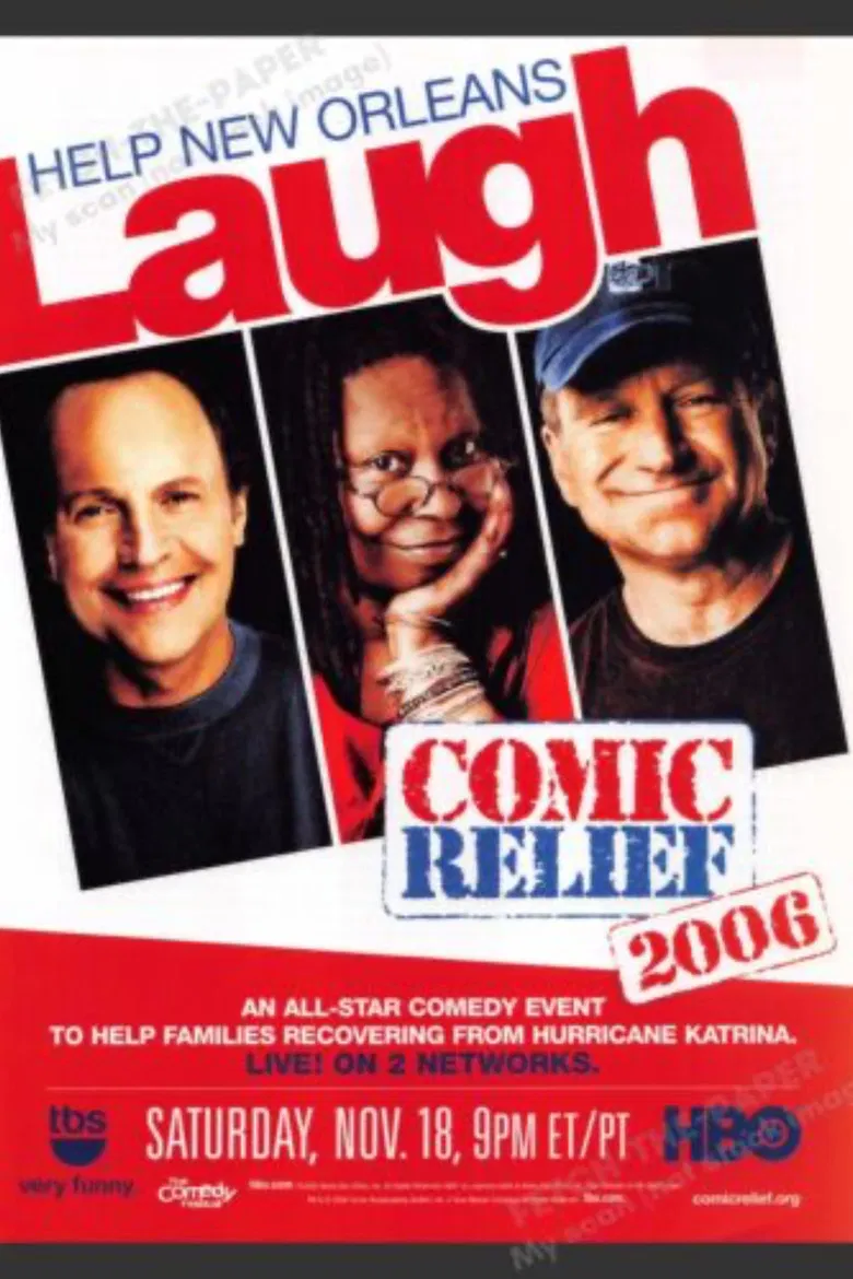 Comic Relief 2006 poster background