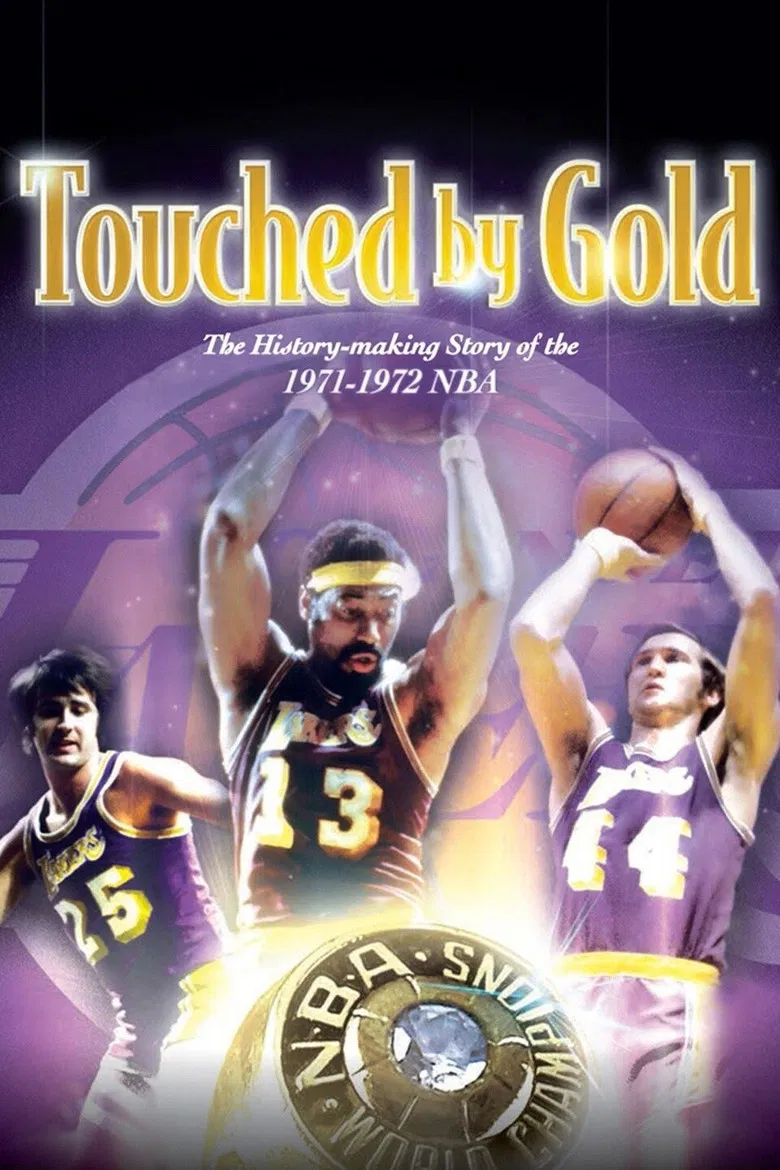 Touched by Gold: '72 Lakers poster background