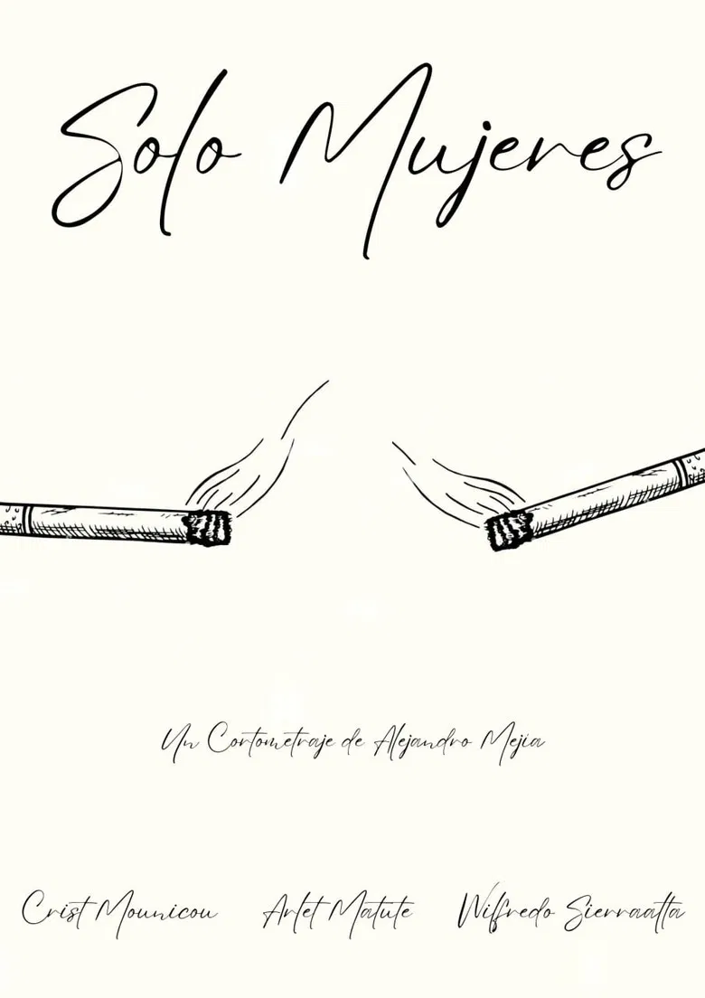 Solo Mujeres poster background