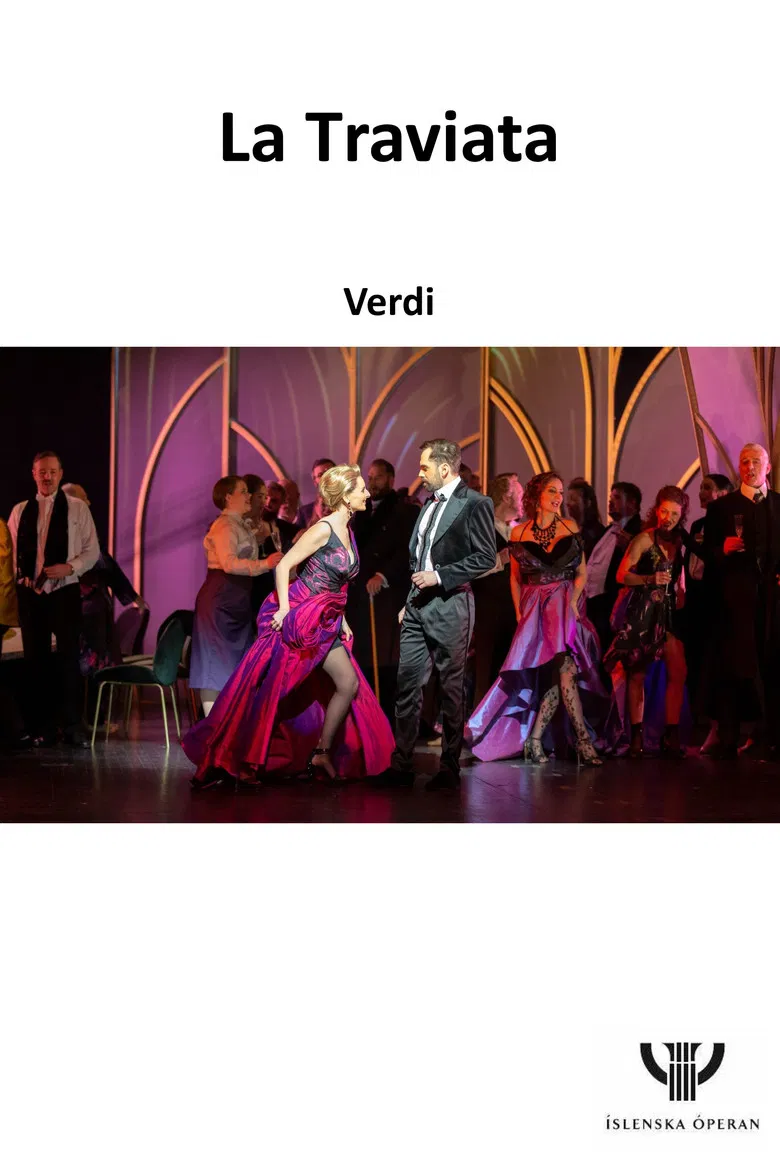 La Traviata - Icelandic poster background