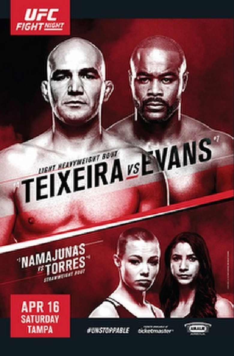 UFC on Fox 19: Teixeira vs. Evans poster background