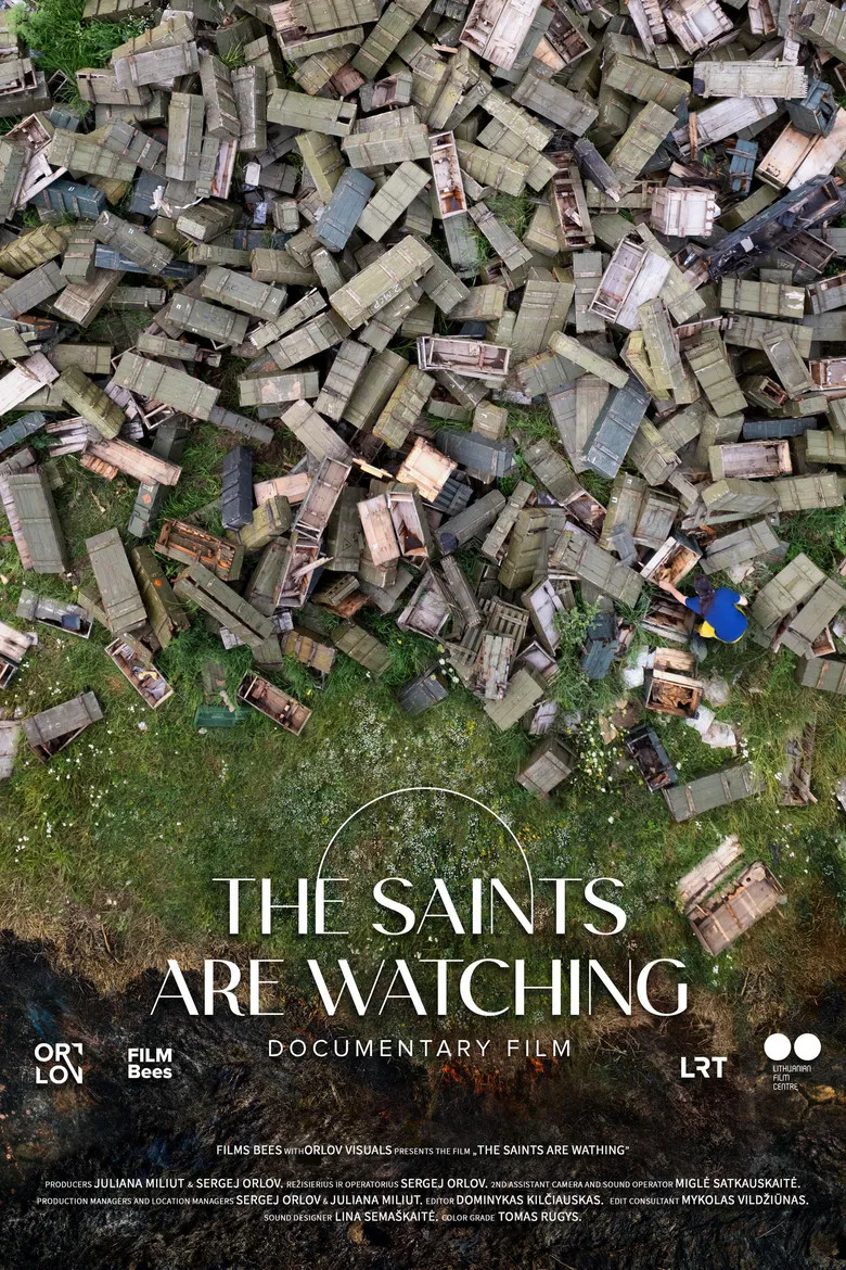 The Saints Are Watching poster background