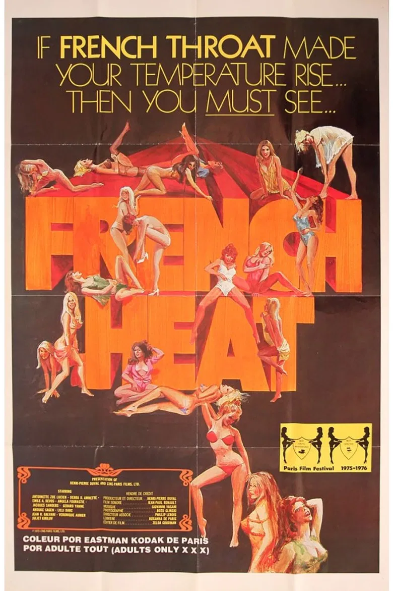 French Heat poster background