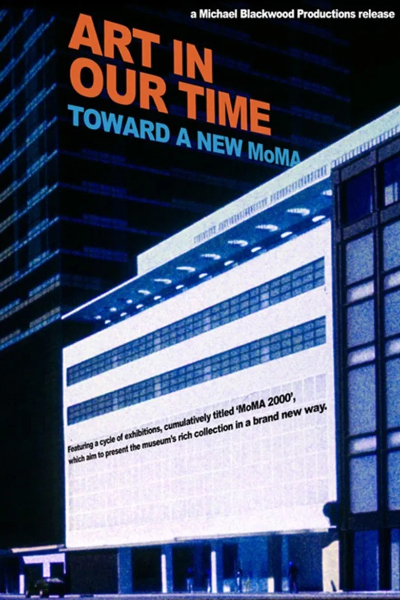 Art in our Time: Toward a New Museum of Modern Art poster background