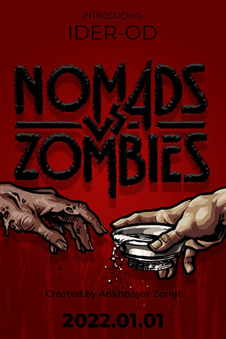 Nomads vs. Zombies poster background